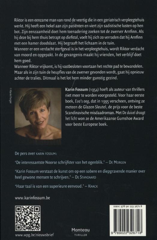 Achterkant van Ik kan in het donker zien