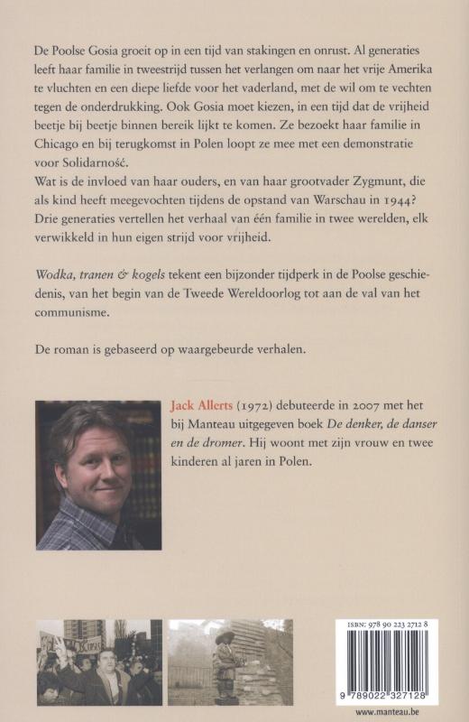 Achterkant van Wodka, kogels en tranen
