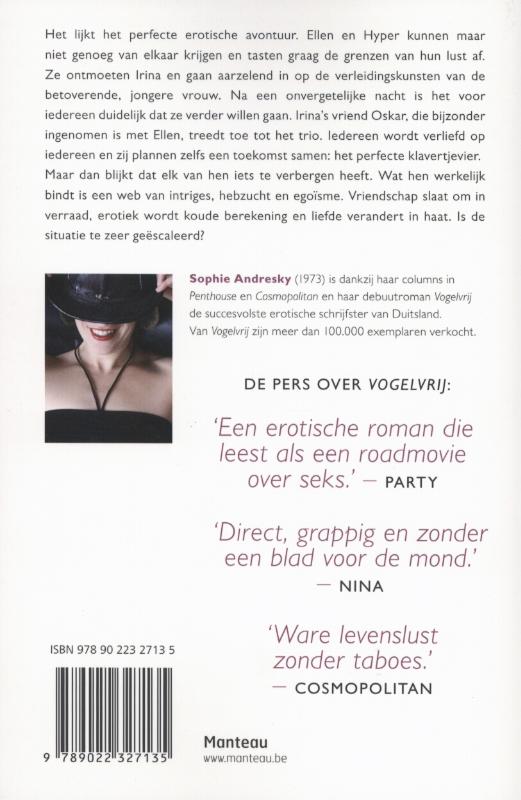 Achterkant van De ontdekking van de lust
