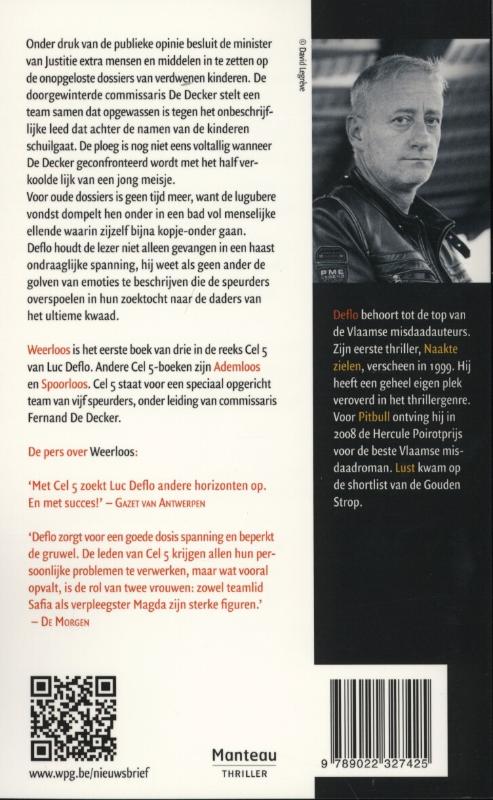 Achterkant van Weerloos