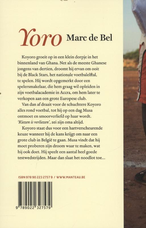 Achterkant van Yoro