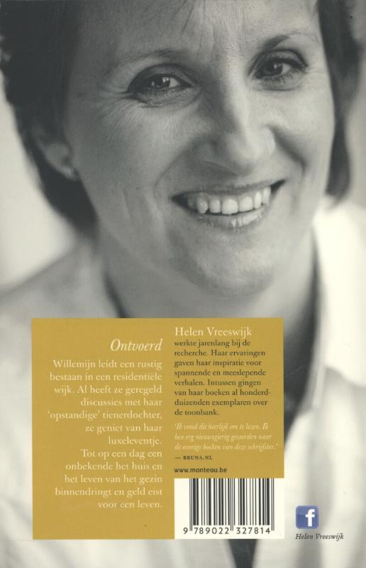 Achterkant van Ontvoerd
