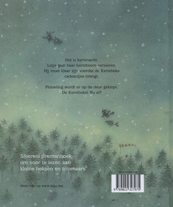 Achterkant van De kerstboom van Lotje