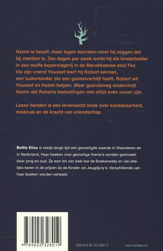 Achterkant van Losse handen