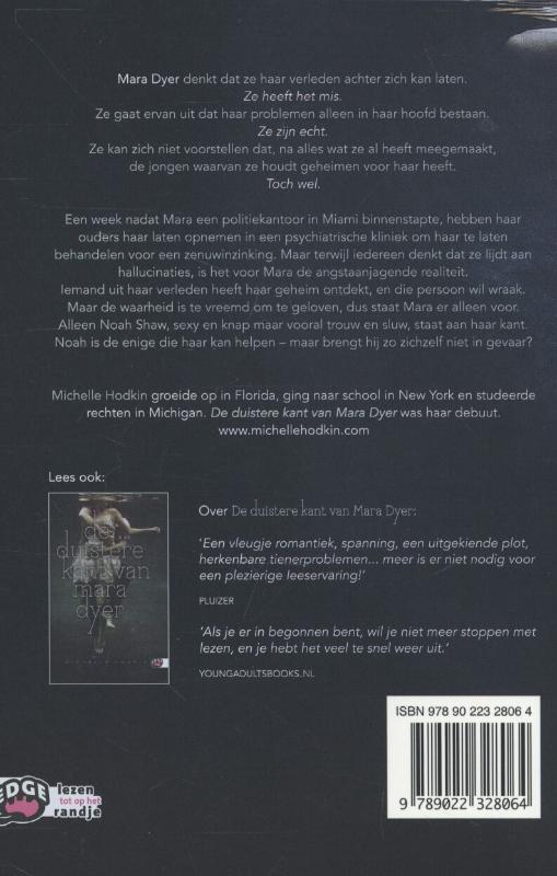 Achterkant van De obscure waarheid van mara dyer
