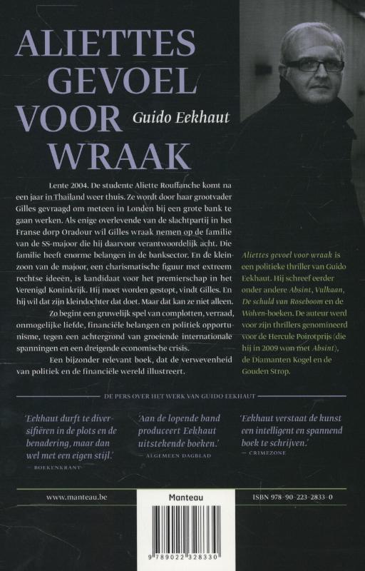 Achterkant van Aliettes gevoel voor wraak