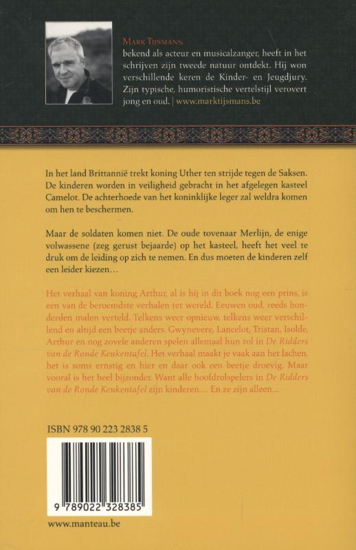 Achterkant van De ridders van de ronde keukentafel