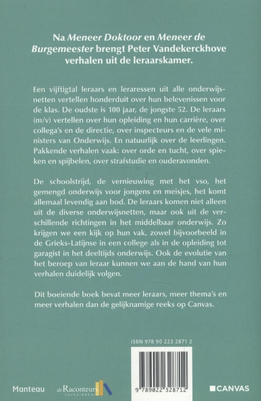 Achterkant van De leraarskamer