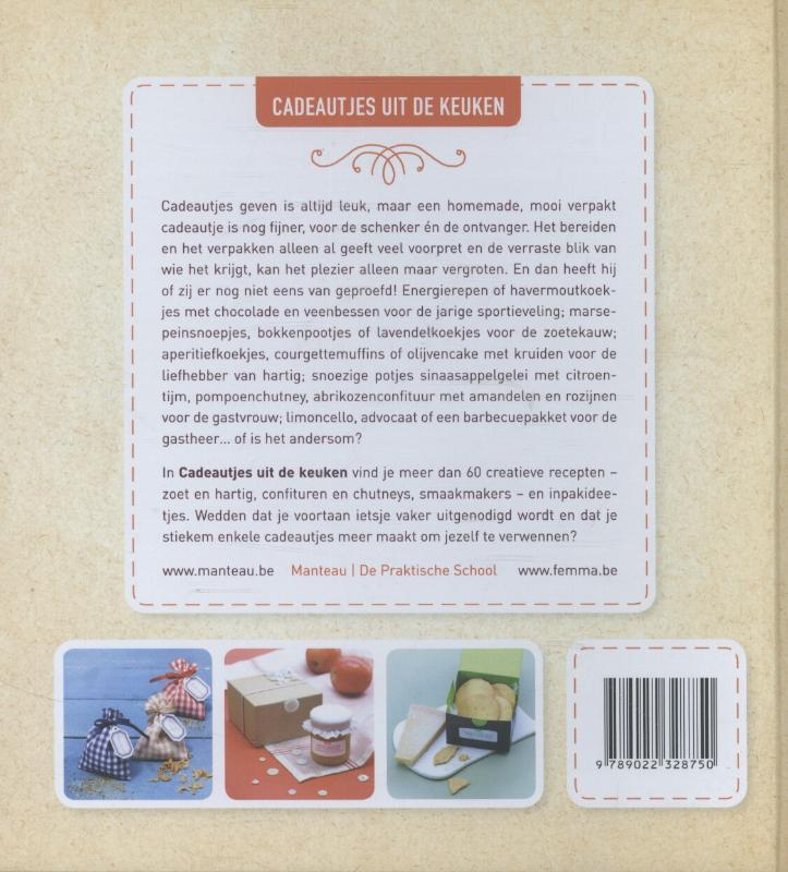 Achterkant van Cadeautjes uit de keuken