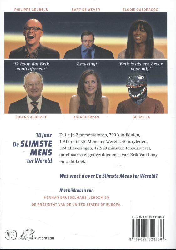 Achterkant van Het slimste boek ter wereld