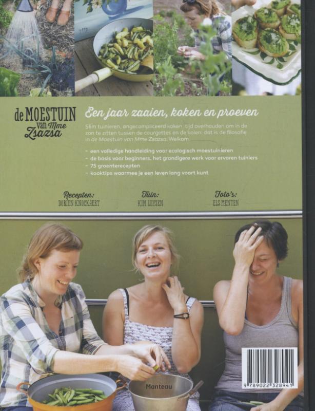 Achterkant van De Moestuin van Mme Zsazsa