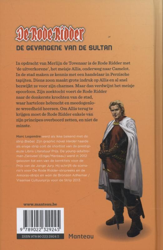 Achterkant van De gevangene van de sultan
