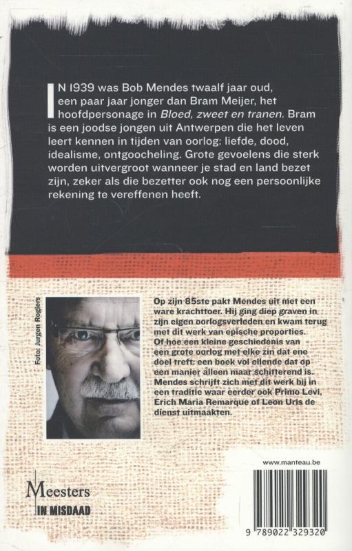 Achterkant van Bloed, zweet en tranen