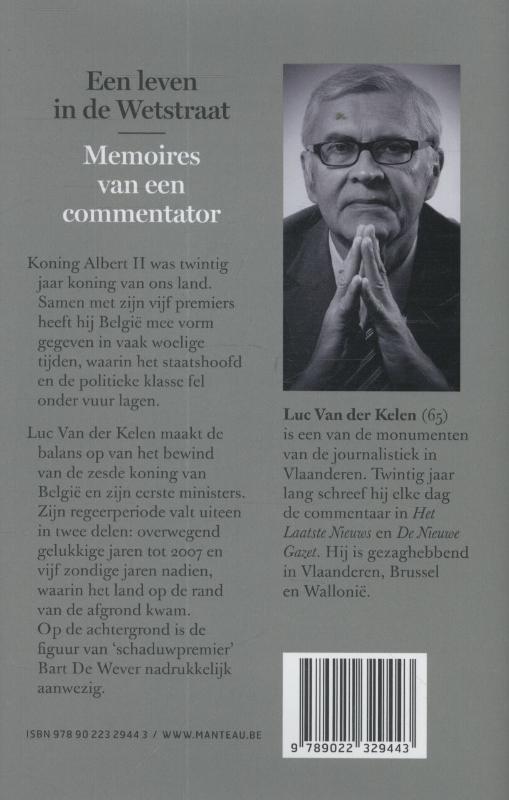 Achterkant van Albert II en zijn vijf premiers