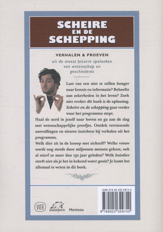 Achterkant van Scheire en de schepping