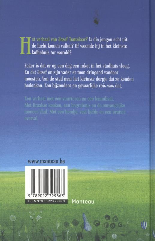 Achterkant van De jacht op Jozef Tentelaar