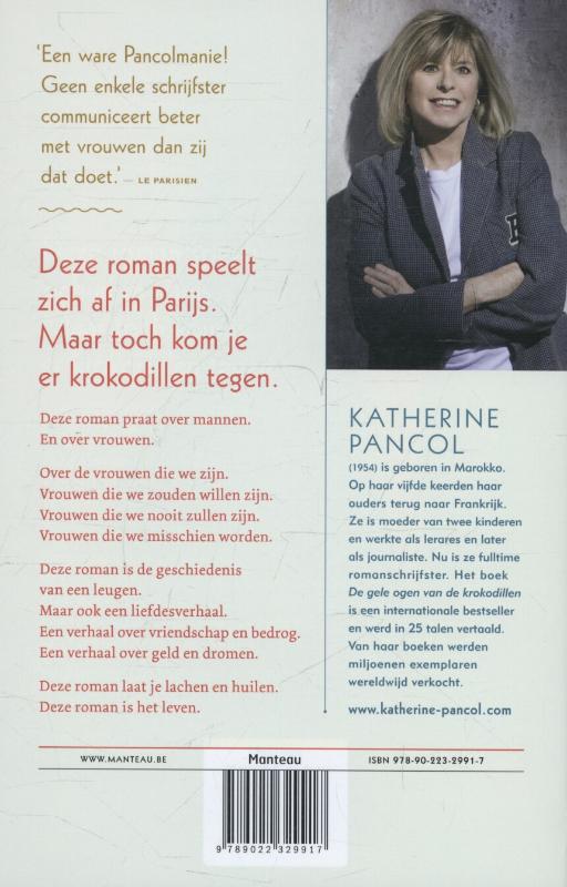 Achterkant van De gele ogen van de krokodil