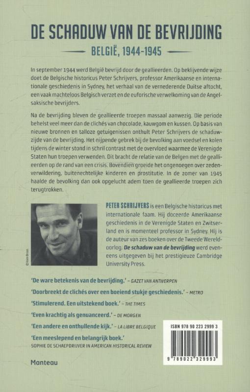 Achterkant van De schaduw van de bevrijding