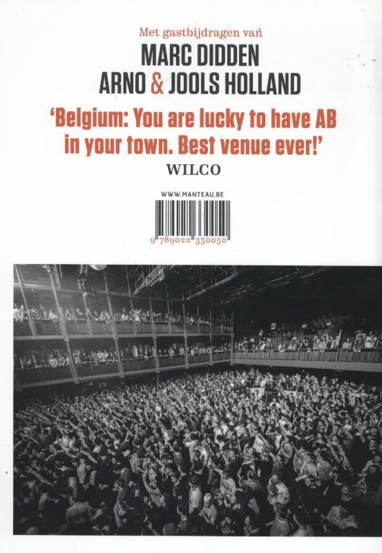 Achterkant van Ancienne Belgique