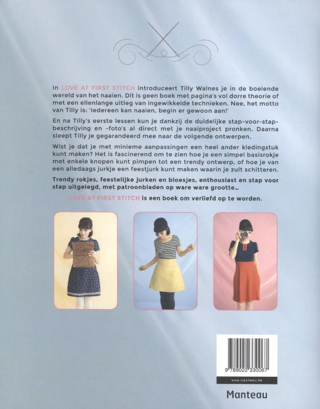 Achterkant van Love at first stitch