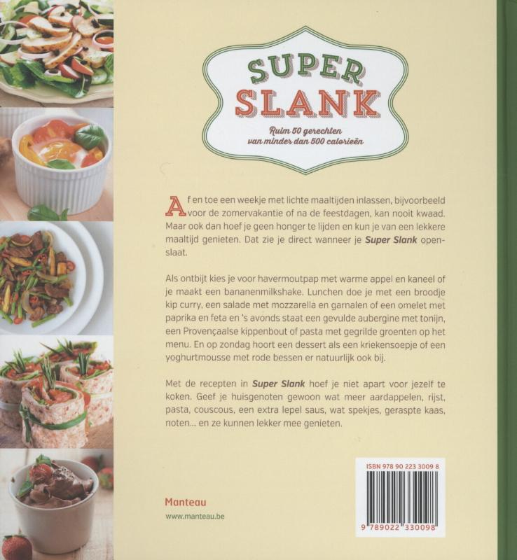Achterkant van Super slank