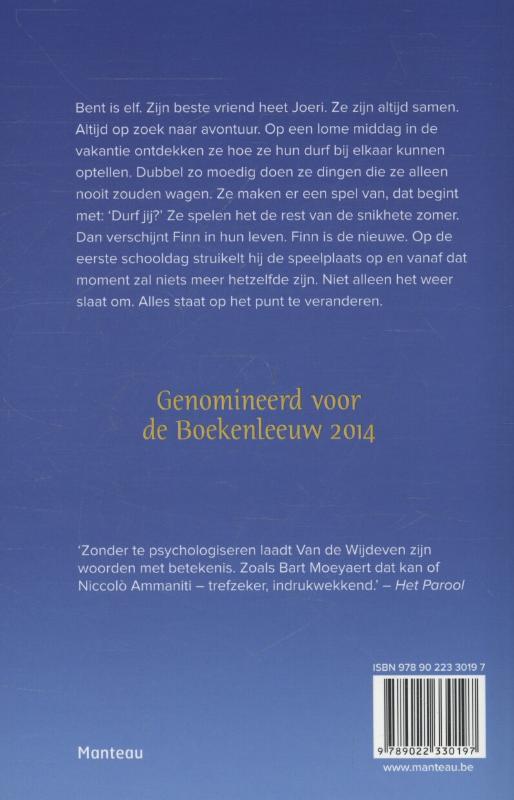 Achterkant van Zoals het gebeurd is