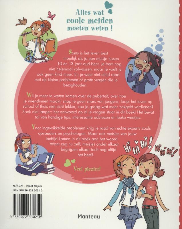 Achterkant van Alles wat coole meiden moeten weten