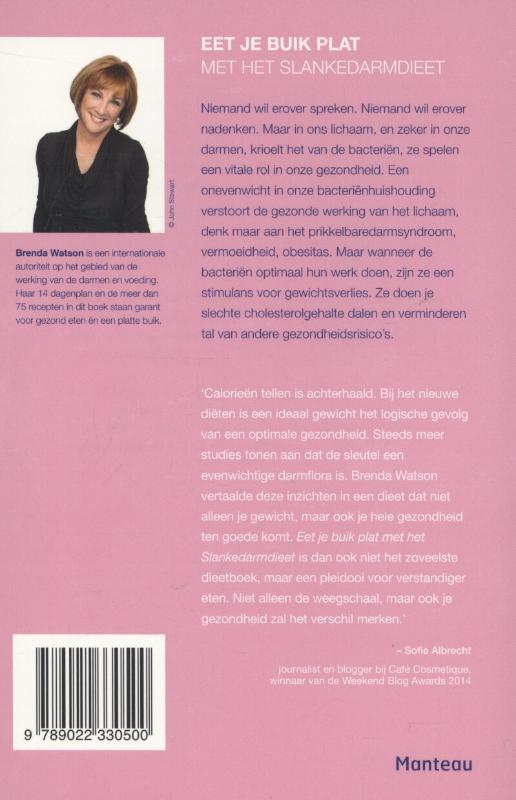 Achterkant van Eet je buik plat