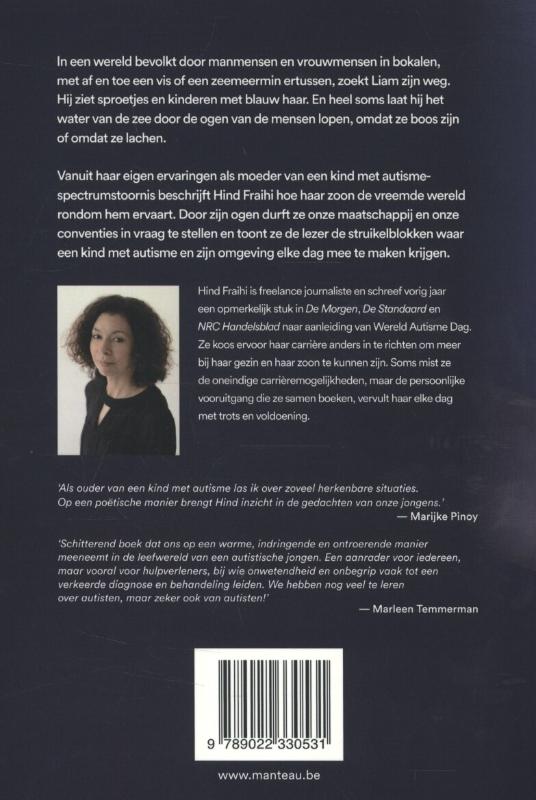 Achterkant van In mijn hoofd ga ik onder water
