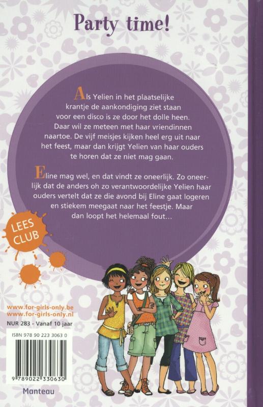 Achterkant van Party time!