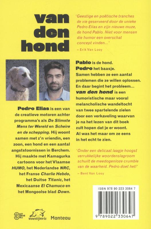 Achterkant van Van den hond