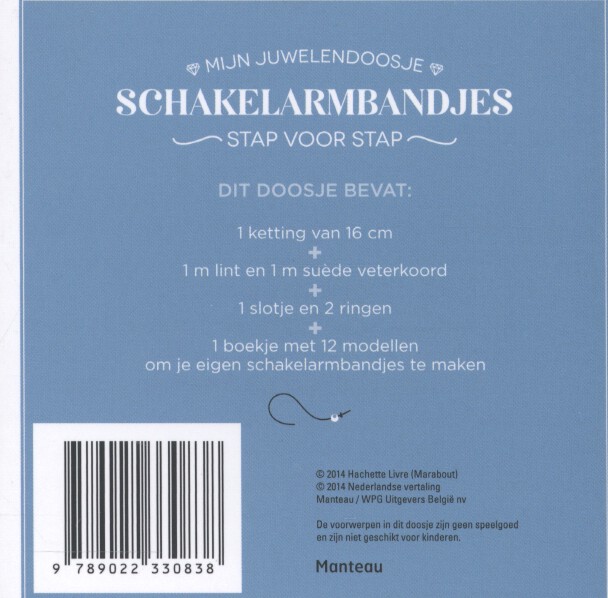 Achterkant van Schakelarmbandjes