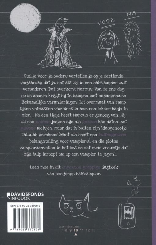 Achterkant van Hoe je op vampiers jaagt