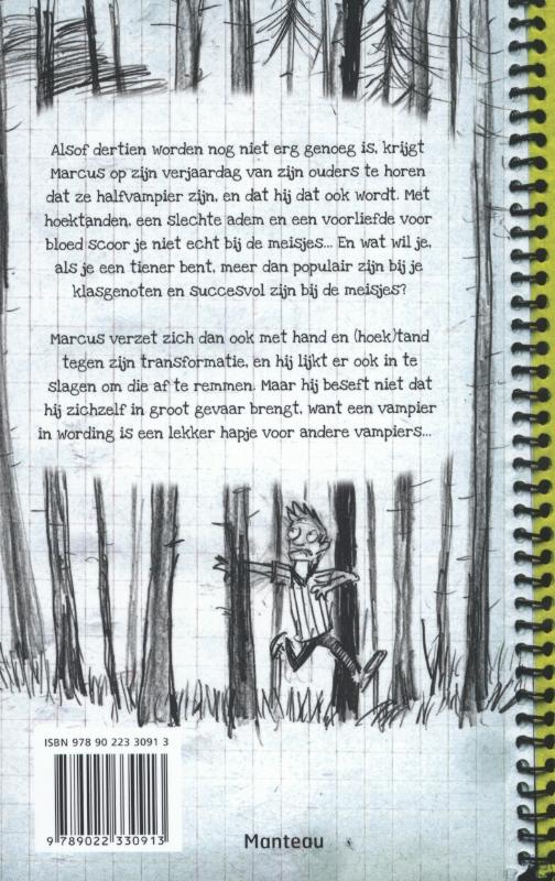 Achterkant van Hoe je 13 wordt en overleeft... als je ouders vampieren zijn