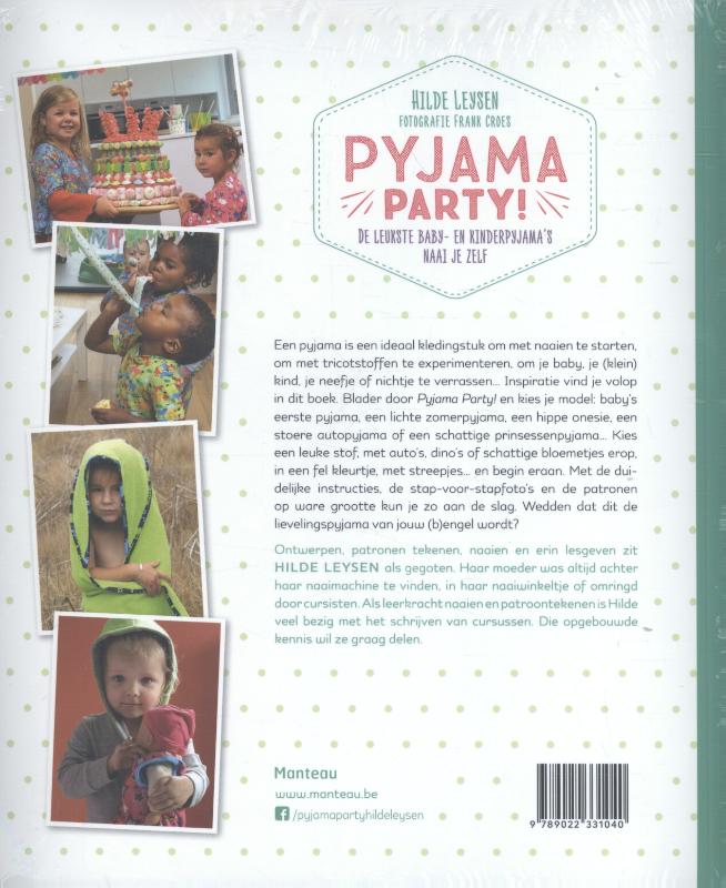 Achterkant van Pyjama Party!