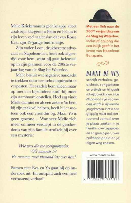 Achterkant van Hoe Napoleon zijn verjaardag vierde