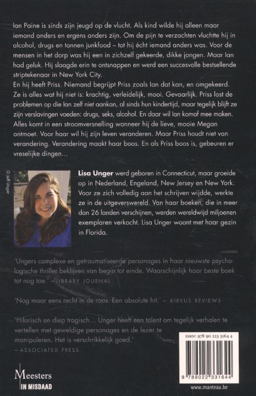 Achterkant van In vuur en vlam