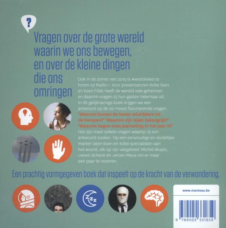 Achterkant van #weetikveel