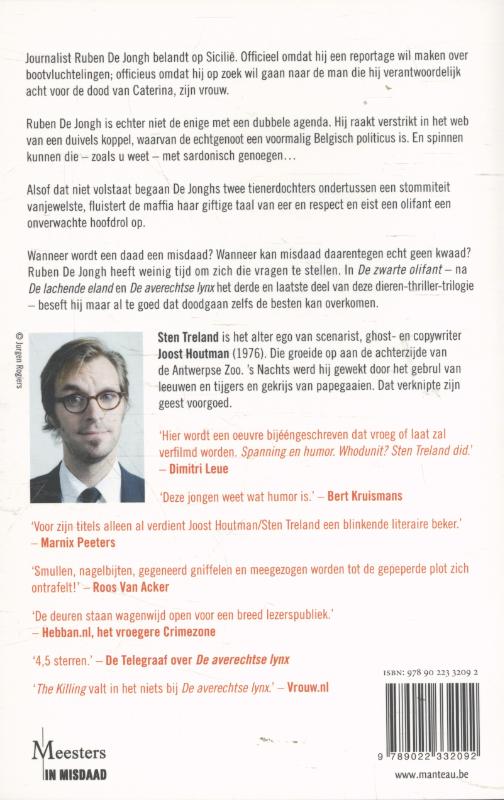 Achterkant van De zwarte olifant