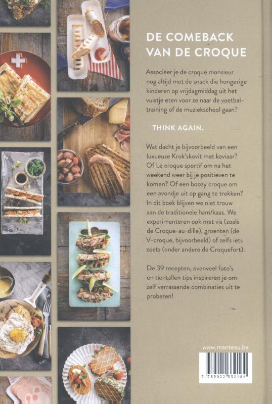 Achterkant van Croque a day