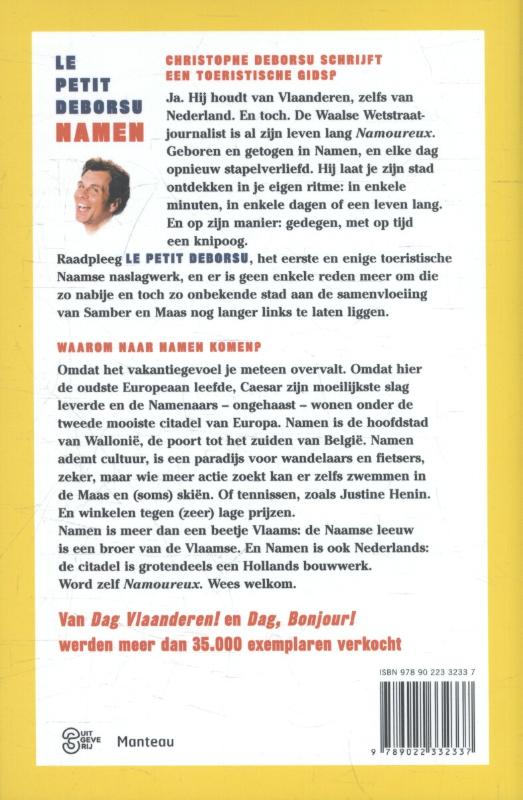 Achterkant van Le petit Deborsu: Namen