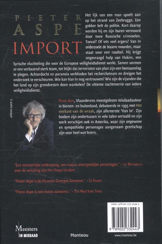Achterkant van Import