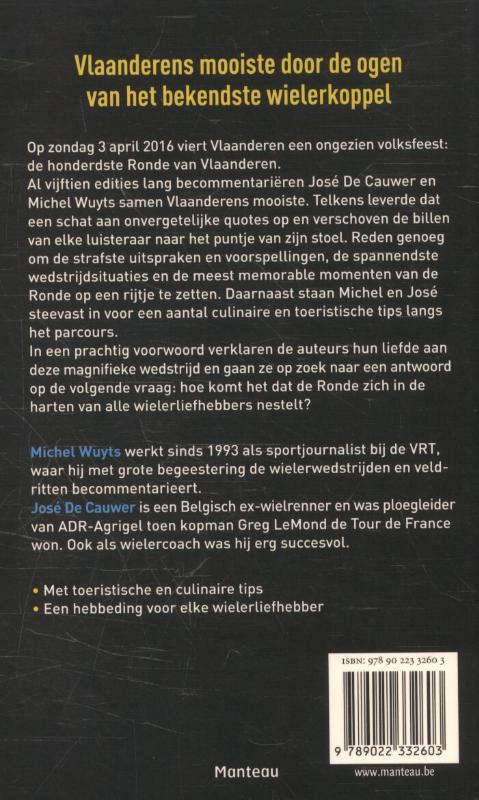 Achterkant van Honderd jaar de Ronde