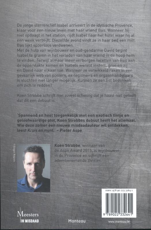 Achterkant van Kruis en munt