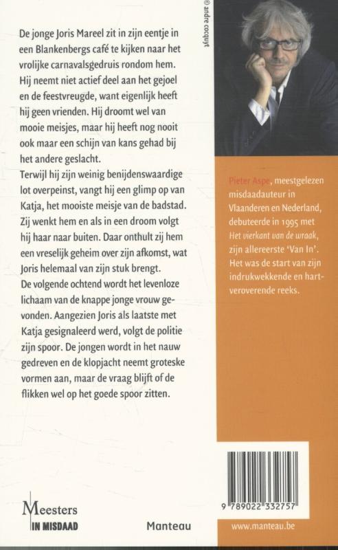 Achterkant van Ontmaskerd