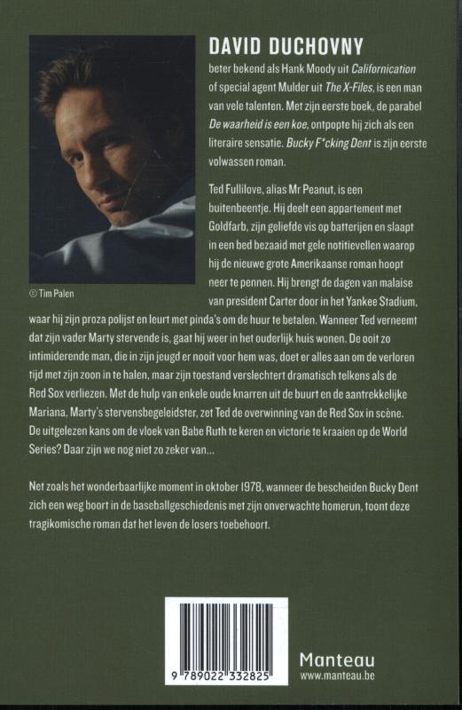 Achterkant van Bucky f*cking Dent