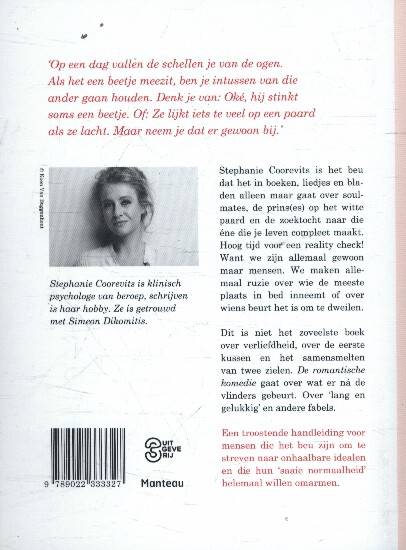 Achterkant van De romantische komedie