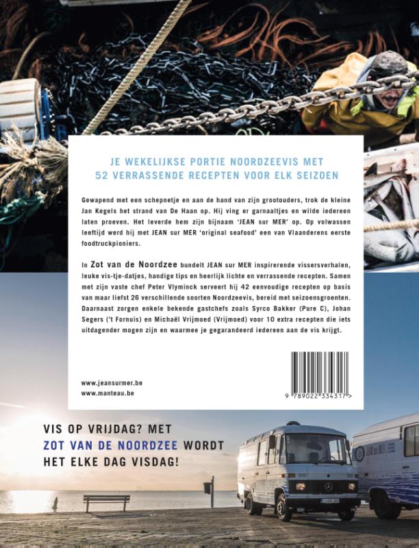 Achterkant van Zot van de Noordzee