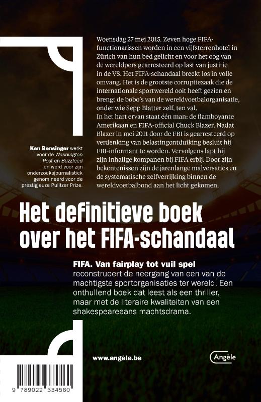 Achterkant van FIFA