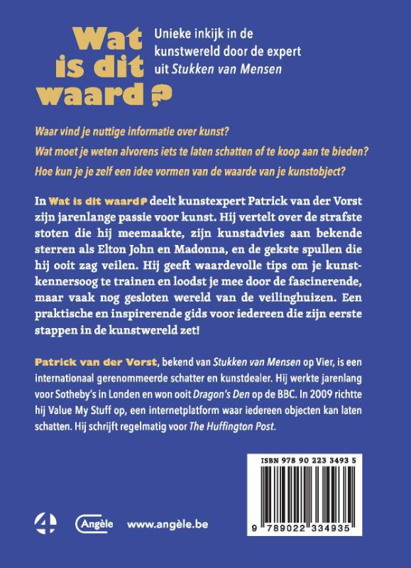 Achterkant van Wat is dit waard ?